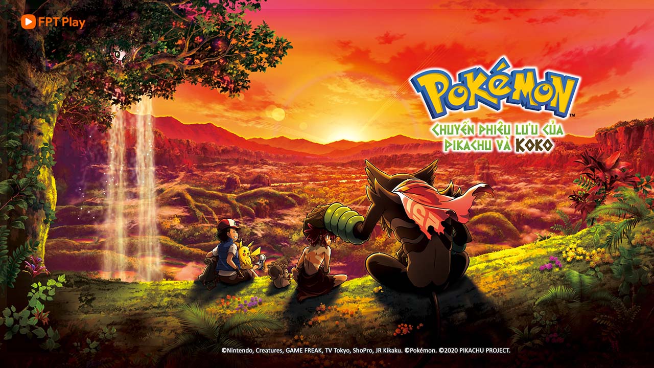 Anime Pokemon: Chuyến Phiêu Lưu Của Pikachu Và Koko