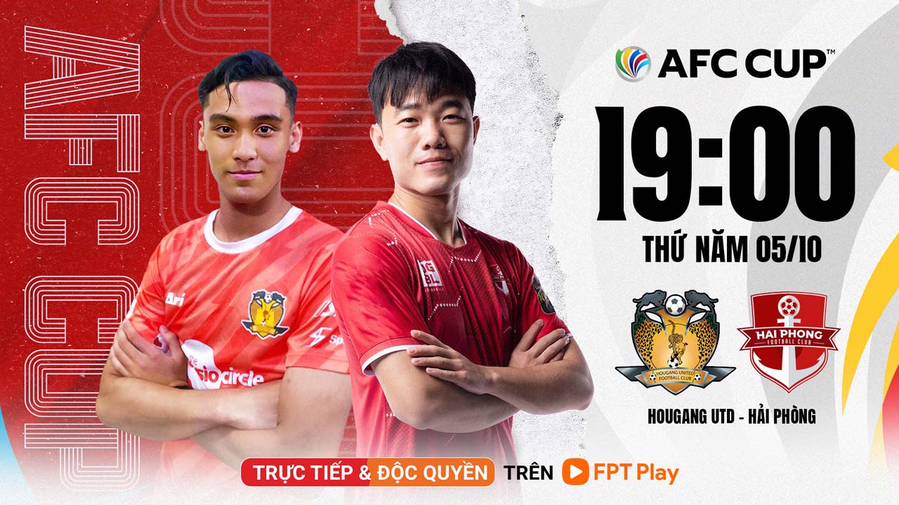 Trực Tiếp AFC Cup 2023/24 Hải Phòng FC