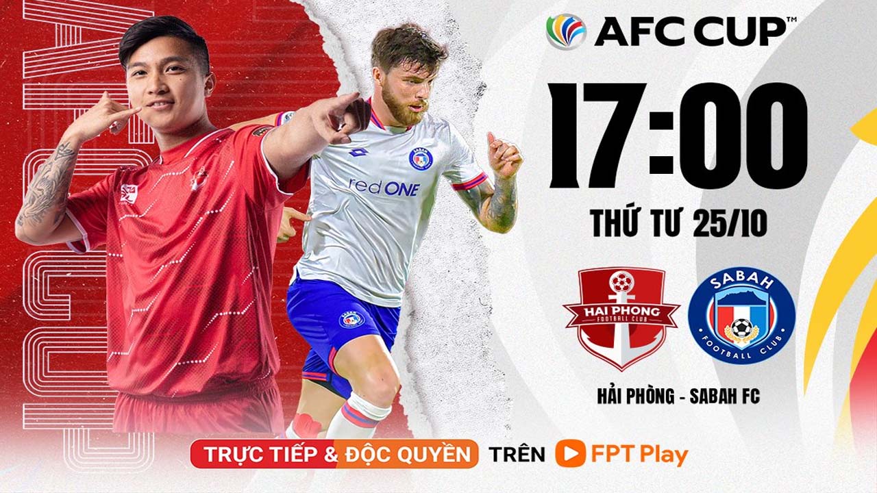 Trực Tiếp Hải Phòng - Sabah FC