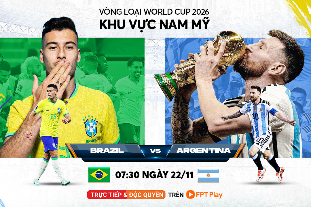 Trực Tiếp Vòng Loại World Cup 2023 Brazil - Argentina