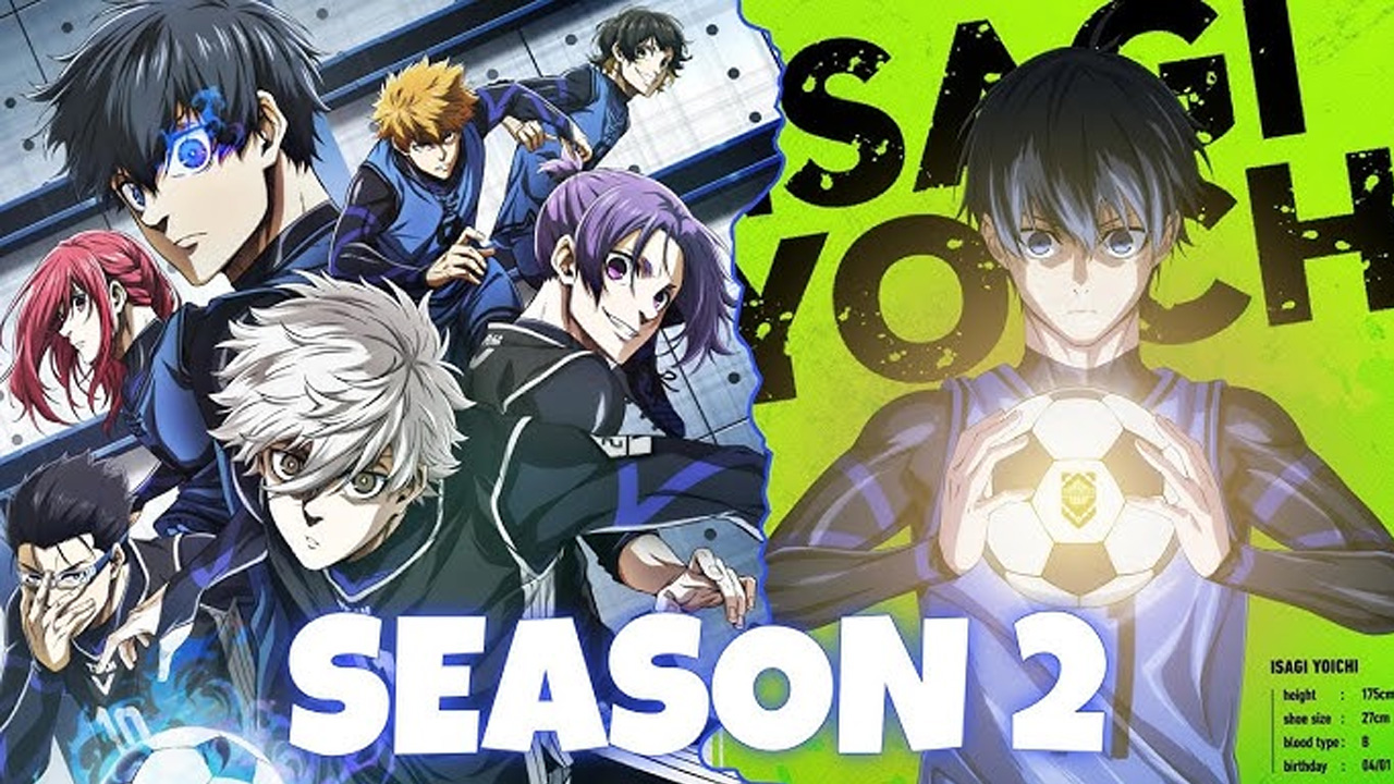 Anime Blue Lock Season 2 - Top 8 Anime mùa thu hay nhất 2024