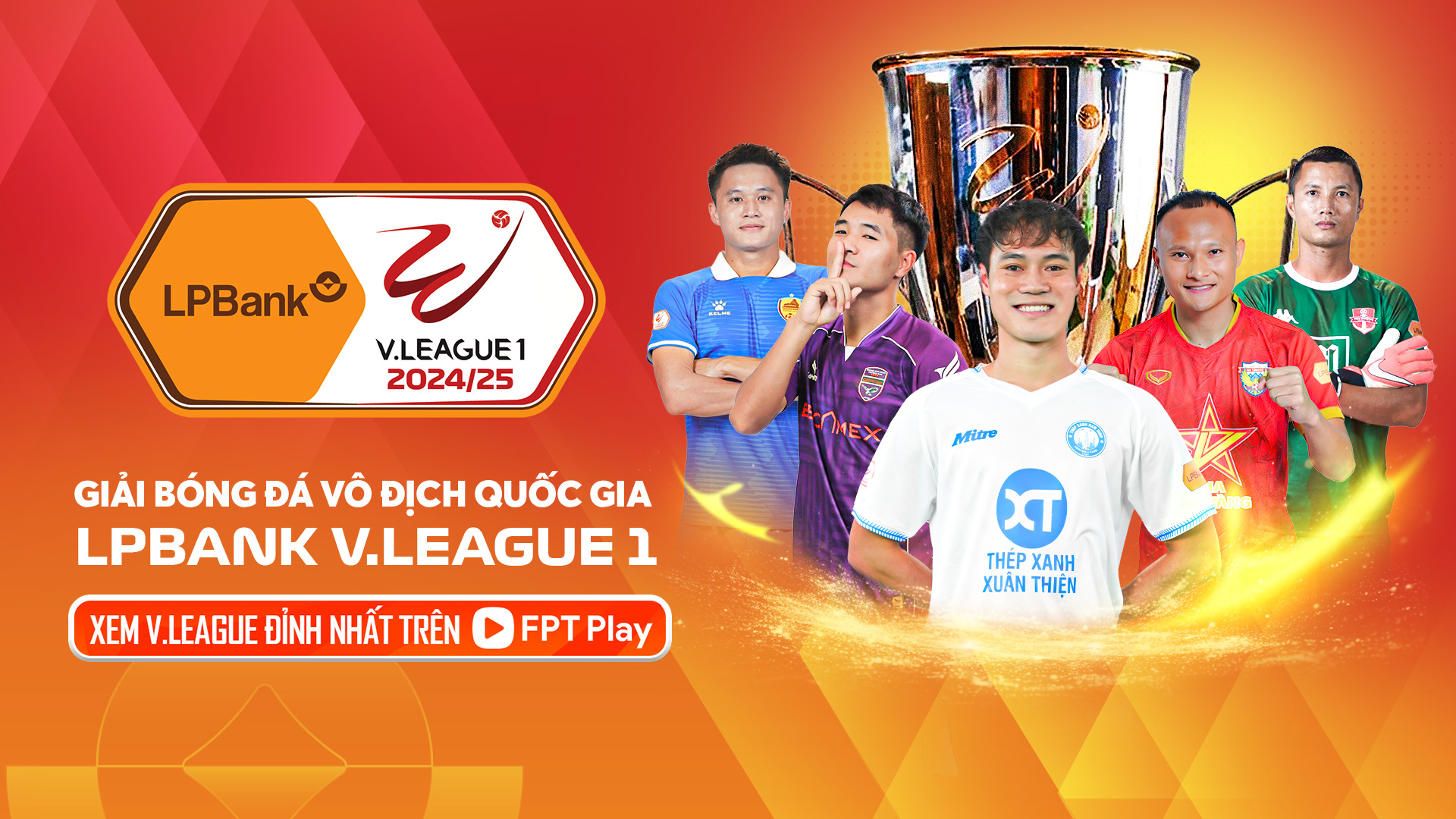 Có bao nhiêu đội bóng tại LPBank V.League 1-2024/25