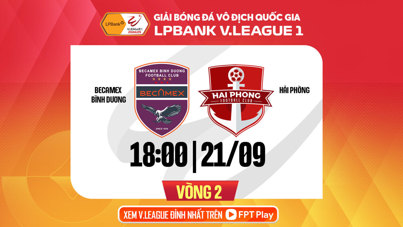 Vòng 2 LPBank V.League 1-2024/25