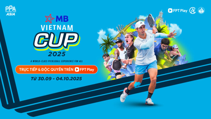Giải đấu chính thức mang tên PPA Tour Asia - MB Vietnam Cup 2025 với sự đồng hành của Nhà tài trợ Danh xưng Ngân hàng TMCP Quân đội MB.