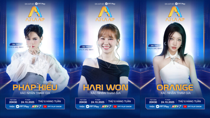 Dàn khách mời show A.I LÀ AI?