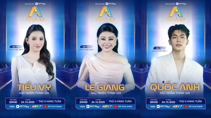 Dàn khách mời show A.I LÀ AI?