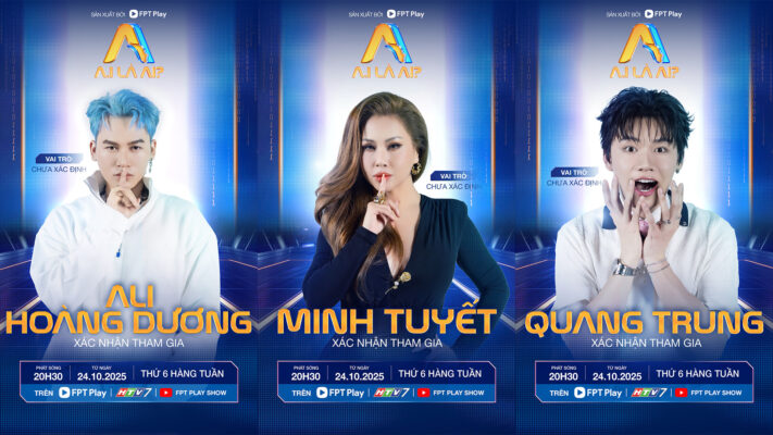Dàn khách mời show A.I LÀ AI?