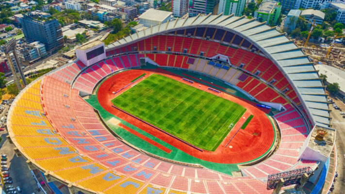 Sân Rajamangala, nơi diễn ra lễ khai mạc và bế mạc SEA Games Thailand 2025.